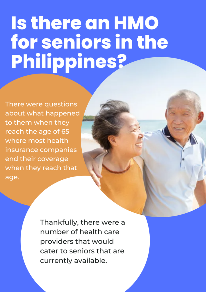 Is there an HMO for Senior Citizens in the Philippines?