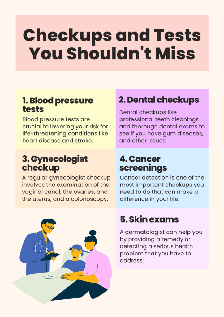 Checkups and Tests You Shouldn't Miss